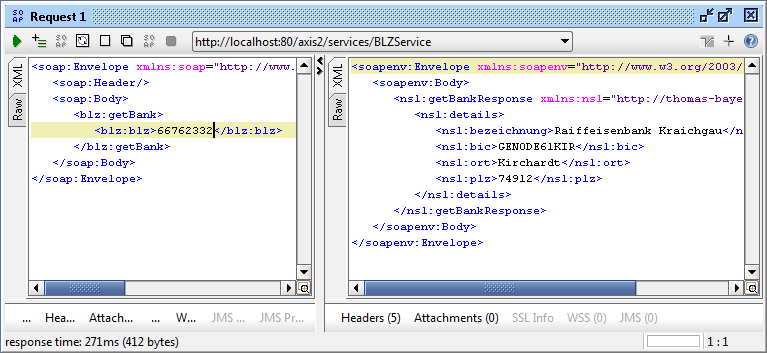 Testing the SOAP Router with the soapUI Tool Testing the SOAP Router with the soapUI Tool
