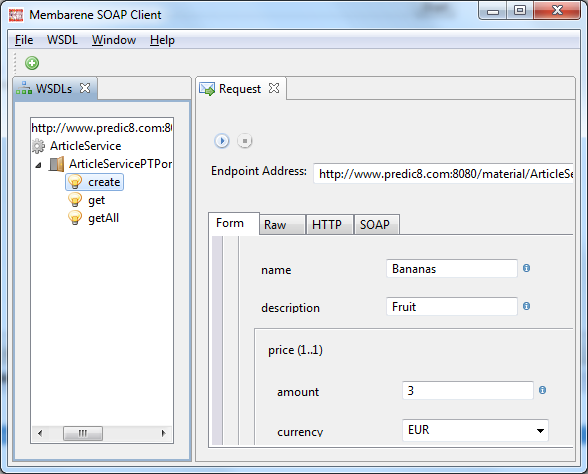 Membrane SOAP Client Membrane SOAP Client